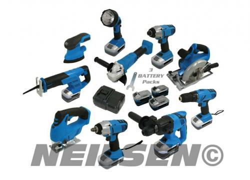 10pc Ultimate Cordless Kit 18V